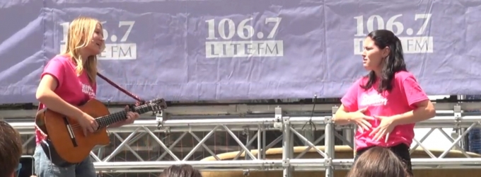 TV: It's Back! Broadway-Bound SPRING AWAKENING Cast Performs Opener in Bryant Park! Video