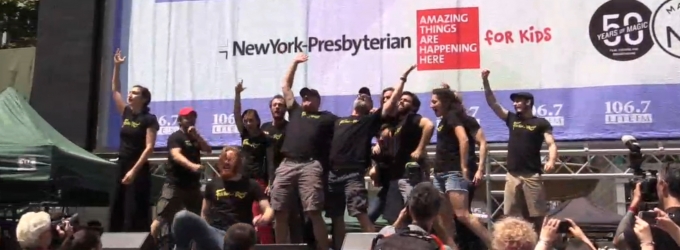 TV: FIDDLER ON THE ROOF Cast Drinks to Life at Bryant Park! Video