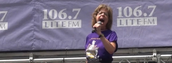 TV: ONCE UPON A MATTRESS' Jackie Hoffman Isn't So Shy in Bryant Park! Video