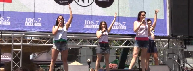 TV: THE MARVELOUS WONDERETTES Transport Bryant Park Back in Time! Video