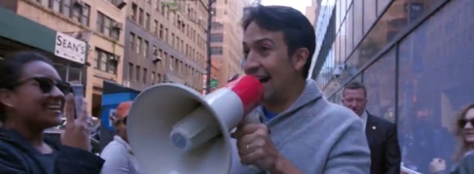 VIDEO: Lin-Manuel Miranda Brings #Ham4Ham to SNL Standby Line Video
