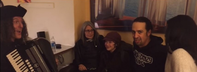 STAGE TUBE: HAMILTON Gets the Weird Al Treatment with the Man Himself in #Ham4Ham Video
