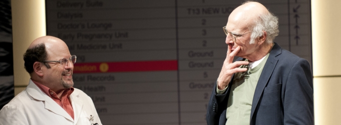 TV: Jason Alexander Surprises Larry David Onstage at FISH IN THE DARK Video