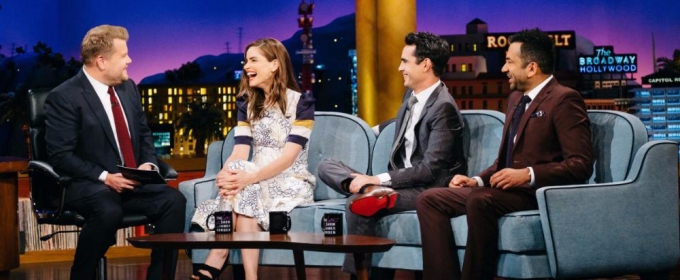 VIDEO: Amanda Peet & Max Minghella Reveal Celebrity Crushes on LATE LATE SHOW Video