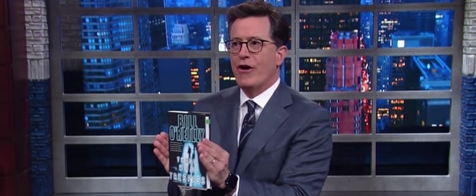 VIDEO: Stephen Colbert Uncovers Ominous Foreshadowing in Bill O'Reilly's 1998 Novel Video