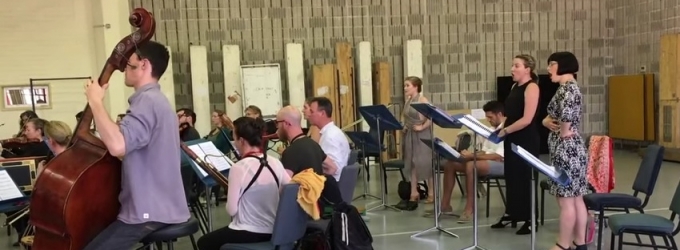 STAGE TUBE: Sneak Peek at Sitzprobe of Pinchgut Opera's Gretry Act 1 Trio Video