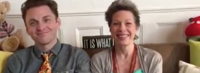 STAGE TUBE: Broadway Couple Marin Mazzie & Jason Danieley Live Stream from Home! Video
