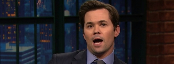 VIDEO: Andrew Rannells Talks FALSETTOS; Reads Political Bedtime Story on 'Late Night' Video