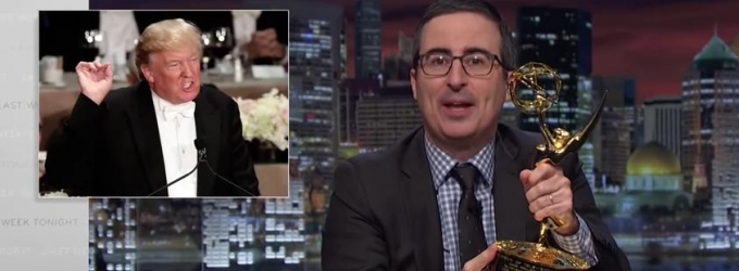 VIDEO: John Oliver Offers Donald Trump Emmy If He'll Accept Election Results Video