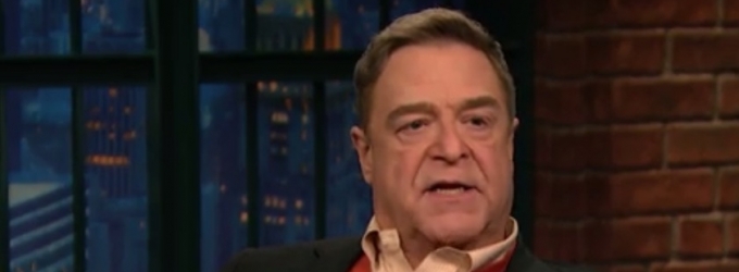 VIDEO: John Goodman Talks Broadway's THE FRONT PAGE on 'Late Night' Video