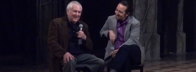 TV Exclusive: Geniuses Unite! Lin-Manuel Miranda Hosts Talkback with John Kander at… Video