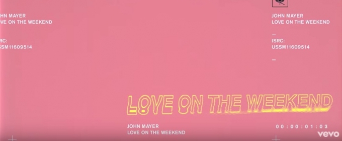 FIRST LISTEN: John Mayer Releases New Single 'Love On the Weekend'! Video