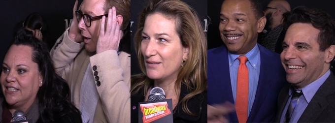 TV: Broadway's Best Share Why MISERY Freaks Them Out on the Opening Night Red Carpet! Video