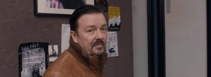 VIDEO: Ricky Gervais Reprises Iconic 'Office' Role in DAVID BRENT: LIFE ON THE ROAD Video