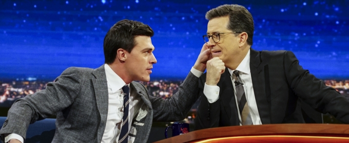 VIDEO: THE GLASS MENAGERIE's Finn Wittrock Visits 'Late Show' Video