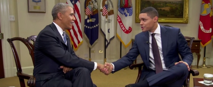 VIDEO: President Obama Talks Election, Trump & More on DAILY SHOW; Full Interview Video
