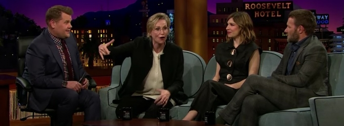 VIDEO: Jane Lynch Raps Nicki Manj's 'Anaconda' on LATE LATE SHOW Video