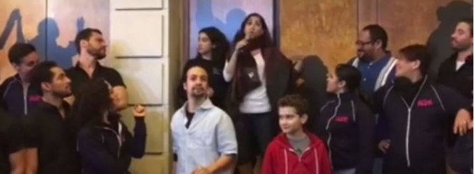 STAGE TUBE: ON YOUR FEET Cast Crashes #Ham4Ham with IN THE HEIGHTS/ON YOUR FEET… Video