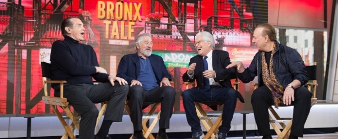 VIDEO: Robert DeNiro, Jerry Zaks & Chazz Palminteri Talk A BRONX TALE on 'Today' Video