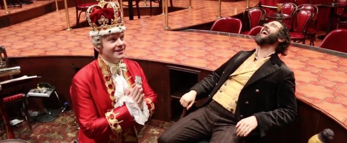 STAGE TUBE: HAMILTON's King George Bows to GREAT COMET's Pierre for Giant BC/EFA… Video