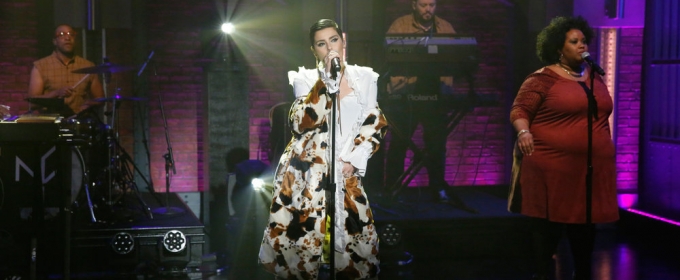 VIDEO: Nelly Furtado Performs 'Cold Hard Truth' on LATE NIGHT Video