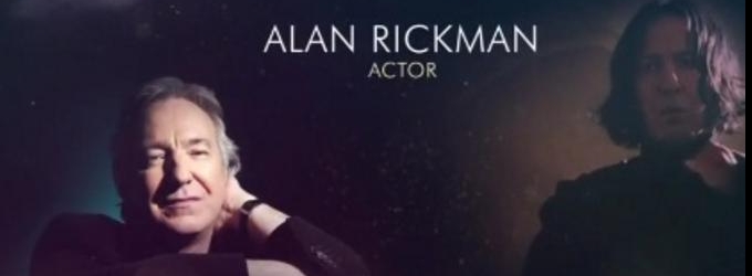 VIDEO: Alan Rickman, David Bowie & More Honored in OSCARS In Memoriam Tribute Video