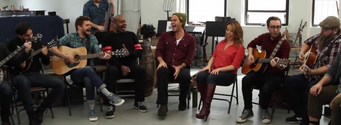 TV: In Rehearsal with Steven Pasquale, Leslie Kritzer and the Cast of THE ROBBER… Video