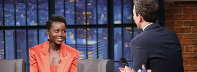 VIDEO: Lupita Nyong'o Talks Broadway Debut in ECLIPSED on 'Late Night' Video