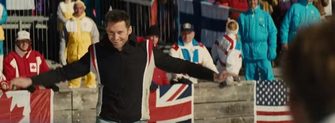 VIDEO: Check Out Super Bowl Spot for EDDIE THE EAGLE, Starring Hugh Jackman Video