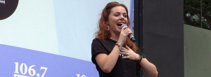 TV: Rachel Tucker & the Cast of WICKED Greenify Bryant Park! Video