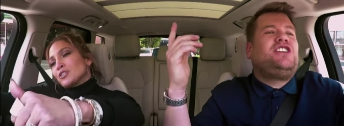 VIDEO: Jennifer Lopez & James Corden Sing 'Carpool Karaoke' on LATE LATE SHOW Video