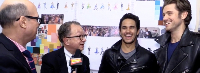 TV Exclusive: Aaron Tveit, Carlos PenaVega & Designer William Ivey Long on Becoming… Video