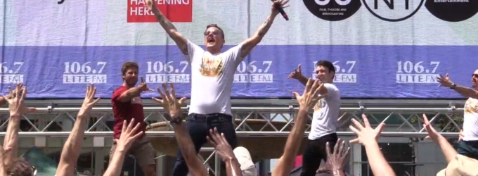 TV: Will Power Takes Over Bryant Park with the Help of SOMETHING ROTTEN! Video