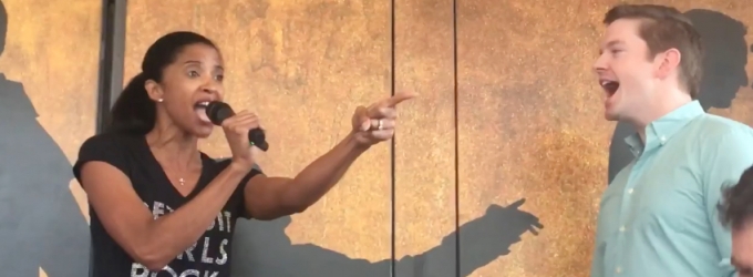 STAGE TUBE: Renee Elise Goldsberry Sings Cut Song 'Congratulations' for Final… Video