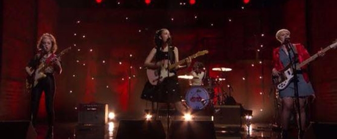 VIDEO: The Regrettes Make TV Debut, Performing 'Hey Now' on CONAN Video
