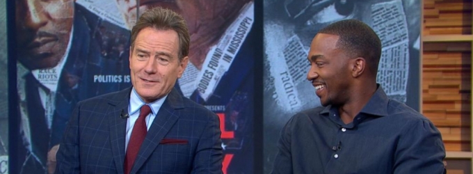 VIDEO: Bryan Cranston, Anthony Mackie Discuss HBO's Adaptation of ALL THE WAY Video