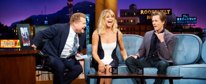 VIDEO: Goldie Hawn and Kevin Bacon Share Breakup Stories on JAMES CORDEN Video