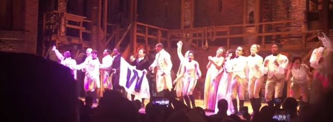 VIDEO: Greatest City in the World! HAMILTON Chicago Cast Celebrates Cubs World… Video
