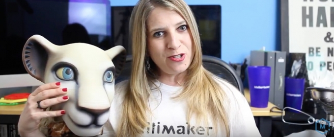 VIDEO: Teacher Uses 3D Printer to Create Masks for School Production of THE LION KING Video