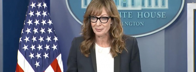 VIDEO: Allison Janney Reprises Iconic WEST WING Role in the Actual West Wing Video