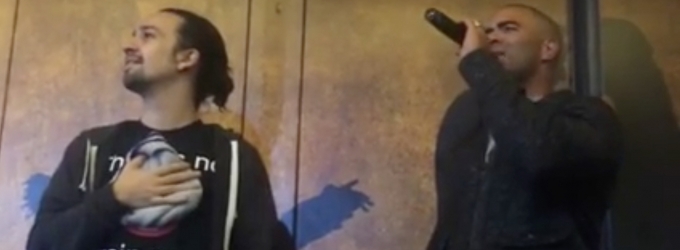 STAGE TUBE: #Ham4Ham Goes Sporty - HAMILTON's Chris Jackson Performs the National… Video