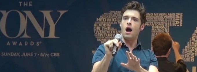 TV: Thank Heaven for Corey Cott! Watch Him Sing from GIGI at Stars in the Alley Video