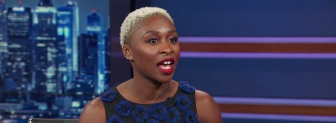 VIDEO: Cynthia Erivo Talks THE COLOR PURPLE on 'Trevor Noah': 'There's a Wonderful… Video