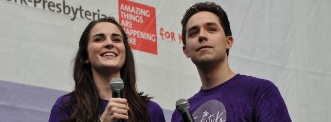 TV: THE FANTASTICKS Cast Welcomes the Rain at BROADWAY IN BRYANT PARK! Video