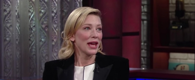 VIDEO: Cate Blanchett Says THE PRESENT Is Both Hilarious and Tragic Video