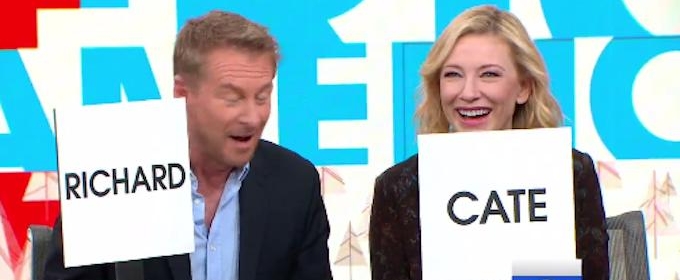 VIDEO: THE PRESENT's Cate Blanchett & Richard Roxburgh Play 'Who's Who' on GMA Video