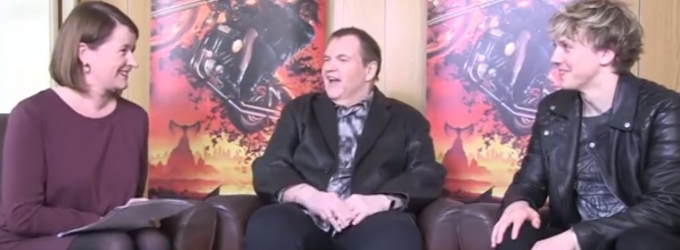 STAGE TUBE: Meat Loaf and Star Andrew Polec Talk BAT OUT OF HELL in New Interview Video