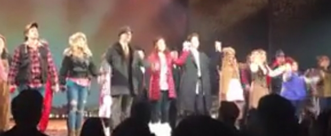 VIDEO: Punxatawney Rock! The Cast of GROUNDHOG DAY Takes Opening Night Bows on… Video