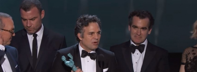 VIDEO: Brian d'Arcy James Makes us All Proud at the SAG AWARDS Video