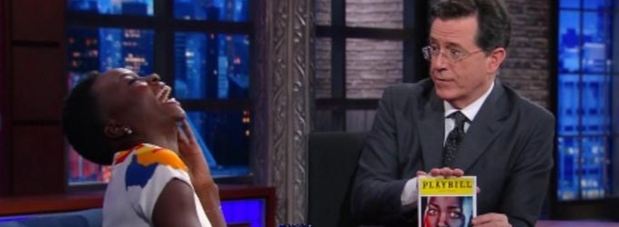 VIDEO: Stephen Colbert & Playwright Danai Gurira Offer Casting Ideas for Hollywood… Video